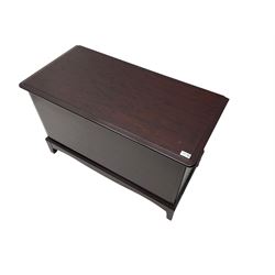 Stag Minstrel  - mahogany blanket chest