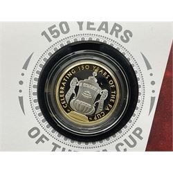 Five The Royal Mint Royal Mail silver proof coin covers, comprising 2021 'HG Wells' with two pounds, 2021 'HM The Queen's 95th Birthday' with five pounds, 2022 'Her Majesty The Queen's Platinum Jubilee 70 Years' with five pounds, 2022 'Her Majesty The Queen's Platinum Jubilee 70 Years' with fifty pence and 2022 '150 Years of The FA Cup' with two pounds, all in Royal Mail card boxes