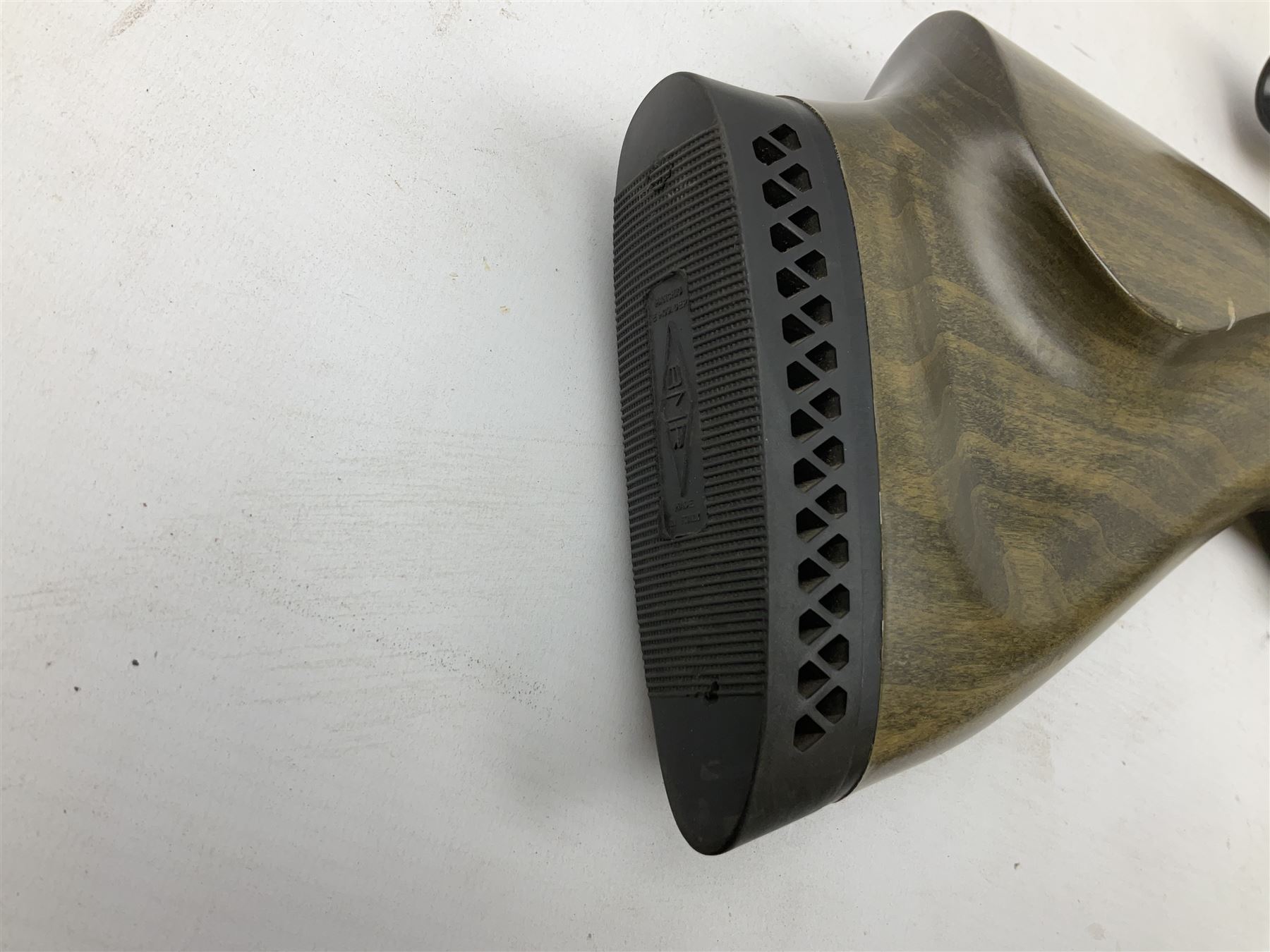 Air Arms S400F Carbine bolt-action .22 multishot air rifle, pump-up action, adjustable trigger, fitted with sound moderator and Nikko Stirling Mountmaster 3-9 x 50 telescopic sight, complete with stirrup type pump, pressure gauge etc, serial no.135456, L106cm; in gun sling