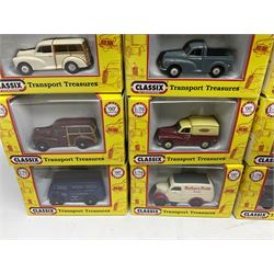 Seventy Classix Transport Treasures 1:76 scale die-cast models, all boxed (70)