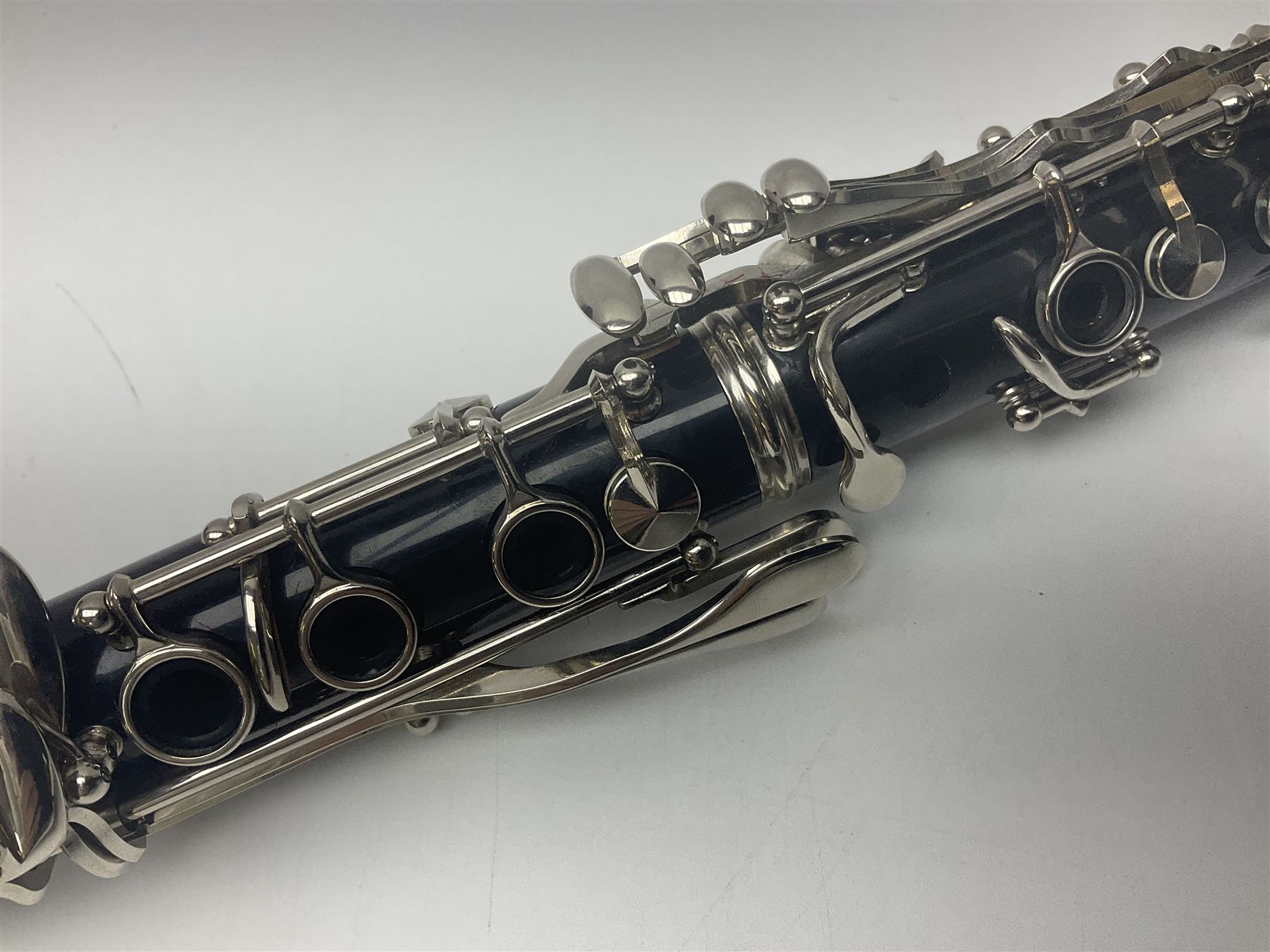 Yamaha 26II five-piece clarinet, serial no.027761; in fitted case with accessories