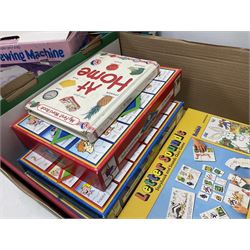 Fisher-Price Ferris Wheel no.969, Loony Links 1971 by Kohner Bros., Inc, My Lovely Sewing Machine, boxed; together with further similar collectables 