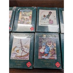 Chatsworth box easel, together with a Reeves table easel, collection of Wentworth jigsaw puzzles and two picnic baskets