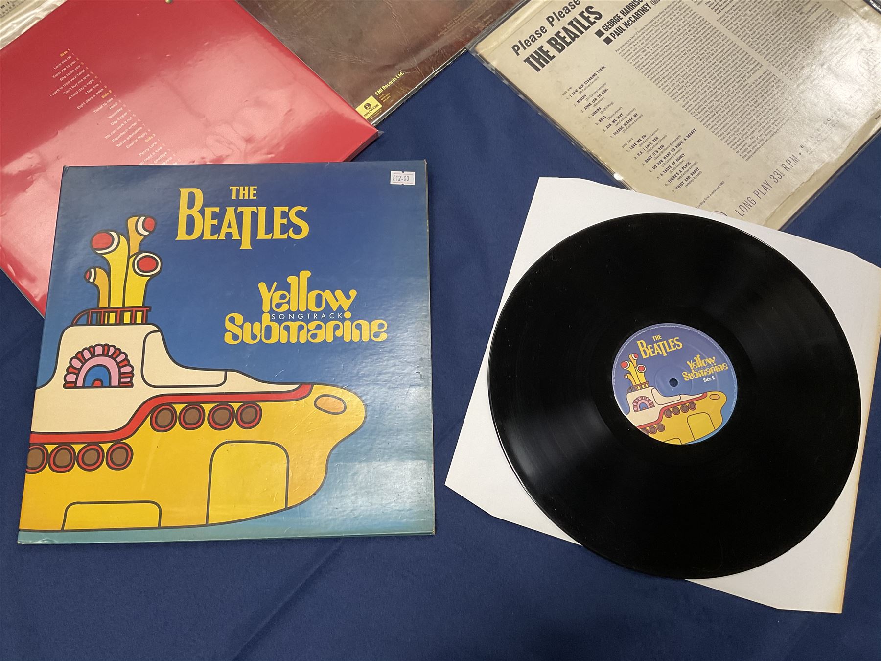 The Beatles vinyl LPs including 'Past Masters', 'Sgt Peppers Lonely Hearts Club Band', 'Rubber Soul', 'Let It Be', 'Yellow Submarine Songtrack' etc (23)