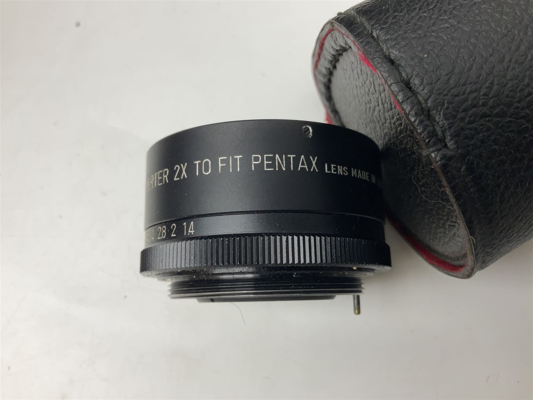 Yashica-A camera body, serial no. A4080073, with 'Yashikor 1:3.5 f=80mm' lens, serial no. 209272 and 'Yashikor 1:3.5f=80mm' lens, serial no 22942, together with Yashica TL-Electro camera body, serial no. 5054162 with 'Yashinon-DS 50mm 1:1.9  40056038