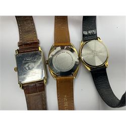 Eight wristwatches, including Citizen, Accurist, Rotary and Excalibur (8)