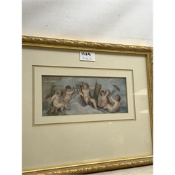 G H Every after Thomas Gainsborough: 'The Hon. Mrs Graham' 'Mother and Child' & 'Commerce (Cupids)', three 20th century engravings pub. Thomas Ross collection approx. 28cm x 19cm (3)