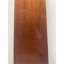 Early 1960s lap steel electric guitar with mahogany body and Plato pick-up, L81.5cm