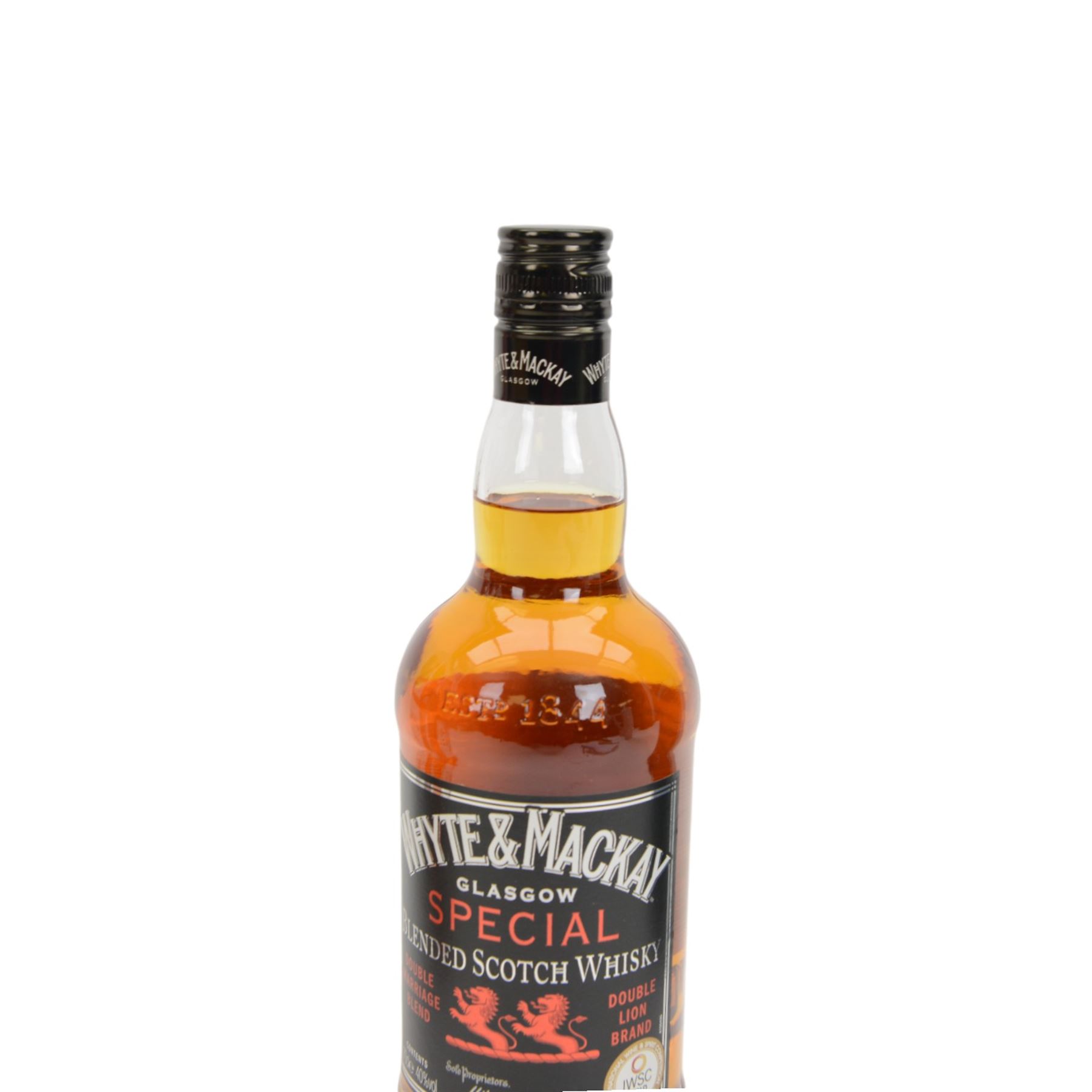 Whyte & Mackay 13 year old blended scotch whisky 70cl, 40% vol and Whyte & Mackay Glasgow special blended Scotch Whisky 70cl 40% vol, both in box 