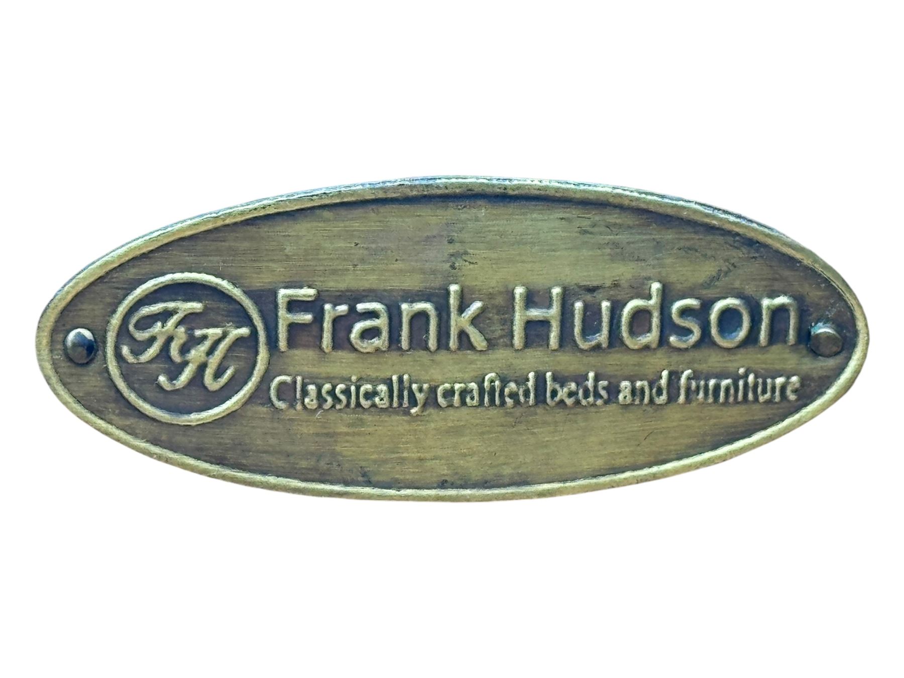 Frank Hudson - pair of mid-20th century Mindi ash and burr walnut bedside chests, bow-fronted and crossbanded top over three graduated drawers, on turned supports