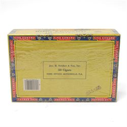 Fifty King Edward The Seventh cigars, boxed and unopened