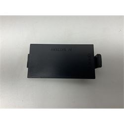 Aria Sinsonido mahogany electric travel guitar, serial no.0502385 L86cm; in original gig bag with earphones and GM11 Minituner; together with Fender Sidekick Reverb 25 amplifier and Marshall MG Series 15DFX amplifier (3)