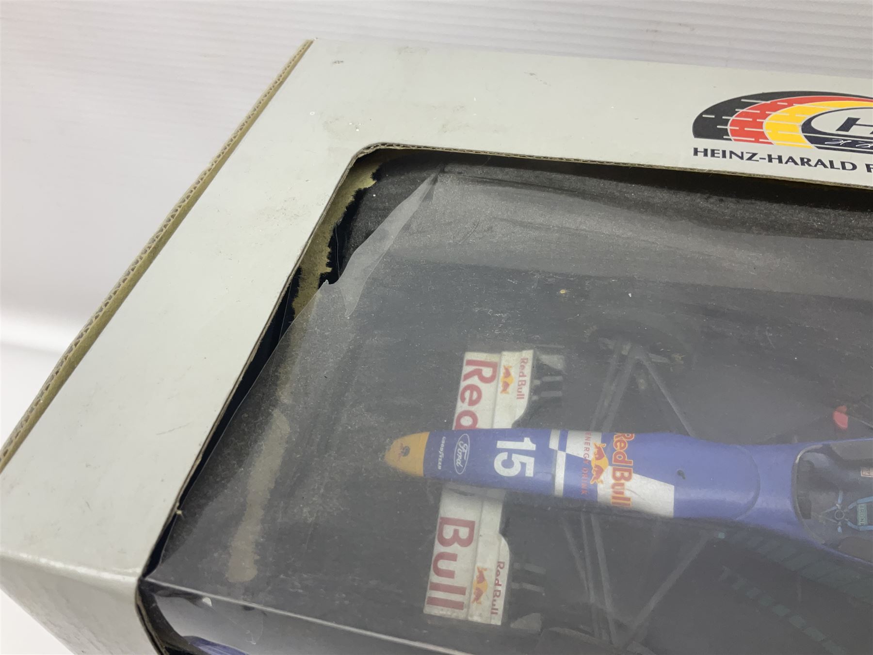 Three Paul's Model Art 1:18 scale die-cast racing cars - Grand Prix Williams Renault FW16 D. Hill; Heinz-Harald Frentzen Edition Sauber Ford C15; and Grand Prix '93 Williams Renault FW15 Damon Hill; together with Heinz-Harald Frentzen Edition Williams Renault 1997; all boxed (4)
