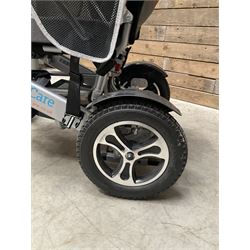 BC-EA8000 Electric Wheelchair Lightweight Foldable Electric Wheelchair, Portable Electric Wheelchair, with two batteries charger tools and remote.