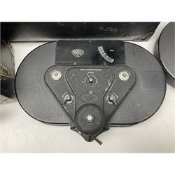 Arriflex 16 camera body, serial no. 11250, three 400ft magazines, cased filter set, 'Angenieux-Zoom Type 4x17.5B F.17.5-70mm' lens, serial no. 1199886 cases and other Addiflex equipment in hard case 