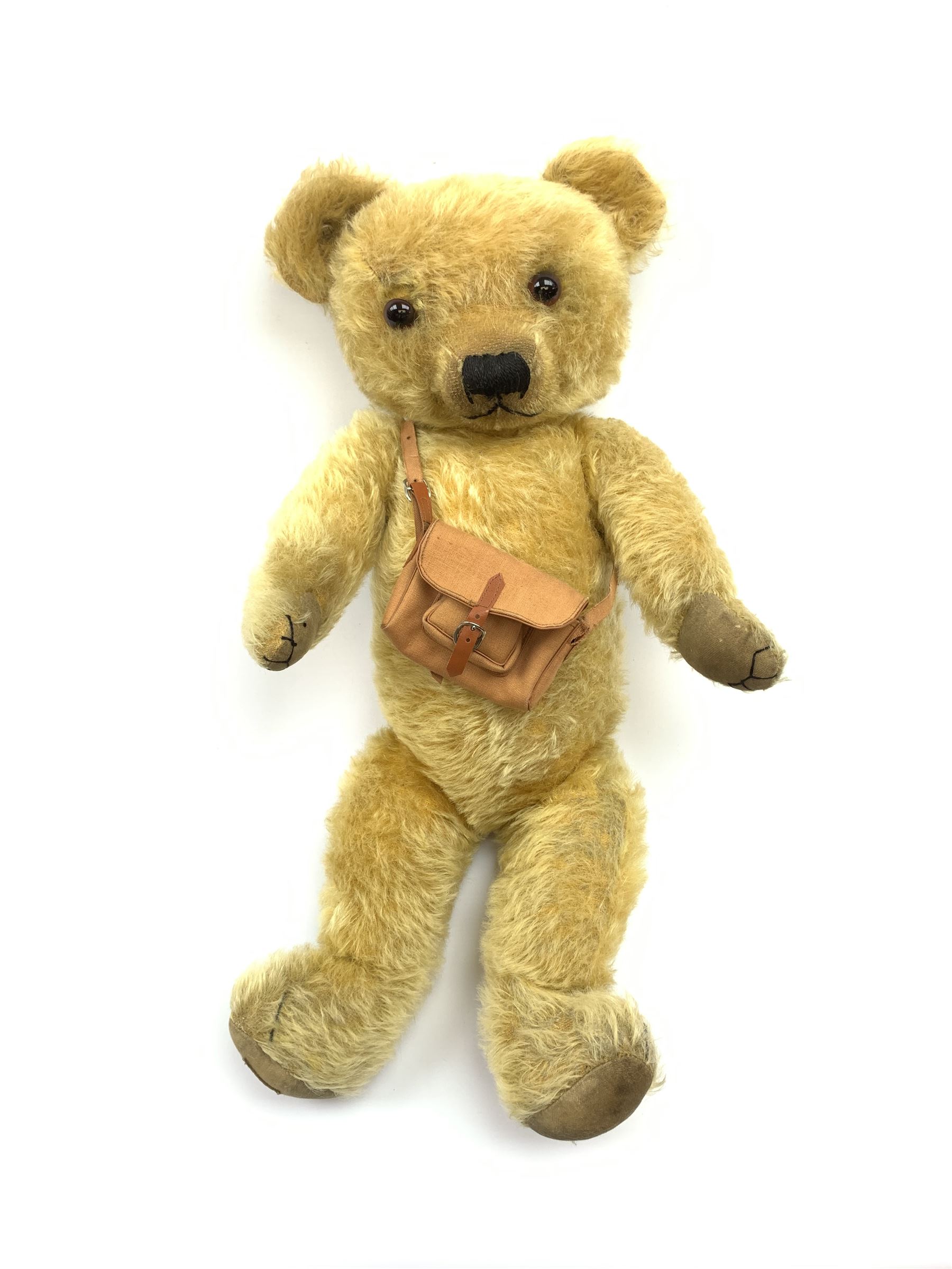 Merrythought Hygienic Toys large 'Magnet' teddy bear c1930s with