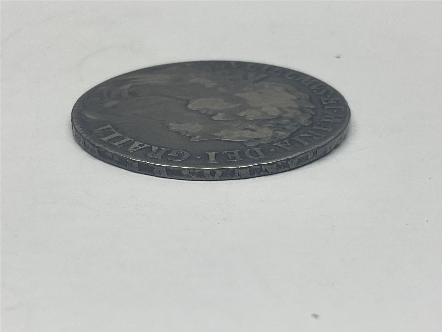 William and Mary 1689 halfcrown coin