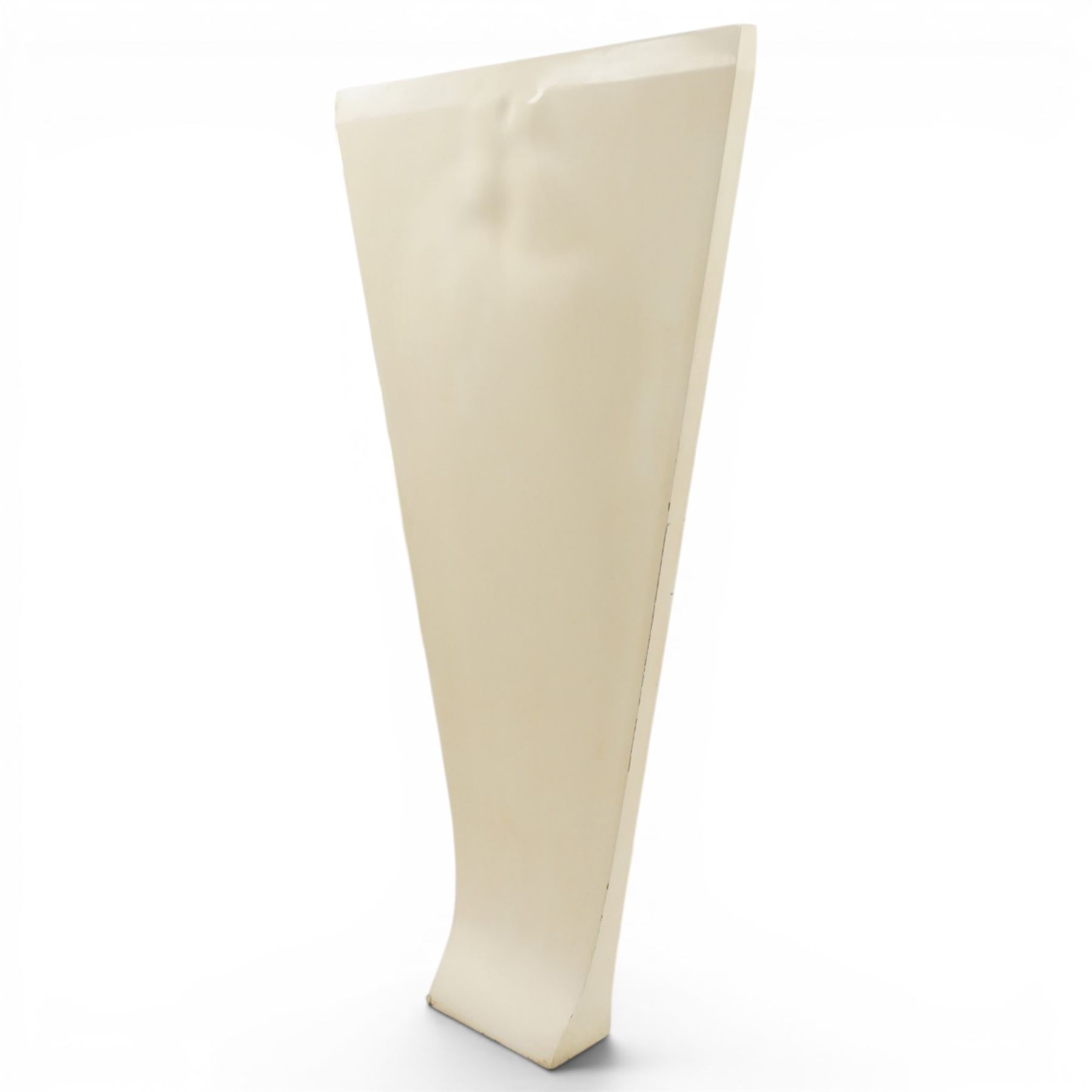 Robert Clatworthy RA (British 1928-2015): 'Standing Figure II', cast fibreglass resin sculpture in white finish, W104cm H190cm
Provenance: Illustrated on page 118 of the artist's catalogue raisonne; gifted directly by the artist to the vendor's partner