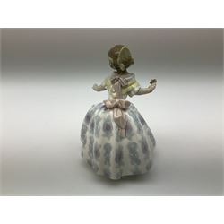 Lladro figures, Lolita model 5372, Carmencita model 5373, Valencianita model 5374 and Teresita model 5375