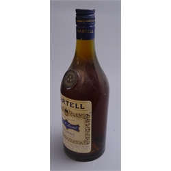  J & F Martell three Star Cognac, no proof or contents given, screw cap bottle, 1btl   
