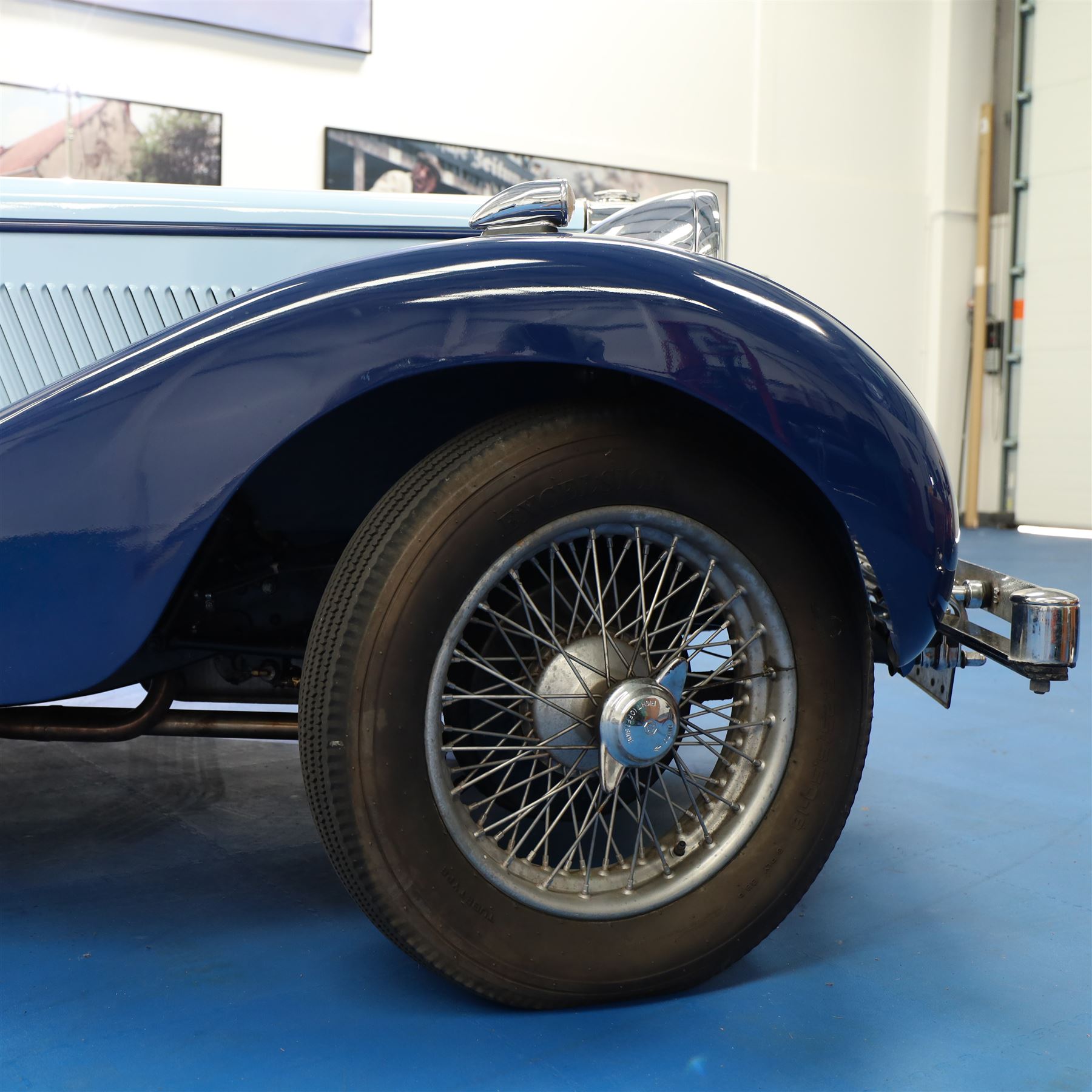 1939 MG SA Saloon

Registration: GRB 988
Chassis number: SA2983
Engine number: QPHG3242 (original engine)
Engine: 2,322cc six-cylinder petrol
Transmission: Manual
Odometer reading: 71,873 miles
Seating: Five
Colour: Two-tone blue
Former keepers: 6/7 recorded
V5C: Present
Keys: One

A 1939 MG SA Saloon, finished in an attractive two-tone blue colour scheme and retaining its original UK registration, GRB 988.

Introduced in 1936, the MG SA was the marque's prestigious sporting saloon, combining elegant coachwork with refined six-cylinder performance and luxurious accommodation. This example retains its original 2,322cc engine, numbered QPHG3242, and displays 71,873 miles on the odometer, although this mileage has not been independently verified.

The car is understood to have undergone an extensive rebuild and restoration between 2010 and 2015 and is today presented in showroom condition throughout. The coachwork has an excellent finish, complemented by outstanding chrome brightwork, wire wheels, a rear-mounted spare wheel, folding rear luggage rack and a desirable folding canvas sunroof. The engine bay is immaculately detailed, while the underside, chassis and suspension all reflect the high standard of restoration undertaken. A stainless-steel exhaust system has also been fitted.

The luxurious cabin features beautifully finished inlaid wood veneer, leather seating and period instrumentation, all presenting to an exceptionally high standard.

A particularly appealing aspect of this MG SA is its documented participation in the 1952 Daily Express National Motor Rally. Accompanying the vehicle are the original official rally programme together with period photographs showing the car competing in the event displaying entrant number 36. The programme lists entrant No. 36 in Class D.2 as an MG 2322cc, providing excellent documented provenance linking this car to one of Britain's best-known post-war motoring events, held between 12th and 15th November 1952.

Combining documented provenance with exceptional cosmetic presentation, this MG SA represents a rare opportunity to acquire one of MG's flagship pre-war sporting saloons.

At the time of cataloguing the vehicle started and ran well.

Features

• Original 2,322cc six-cylinder engine
• Manual transmission
• Original UK registration
• Two-tone blue coachwork
• Folding canvas sunroof
• Leather interior
• Inlaid wood veneer dashboard and trim
• Wire wheels
• Rear-mounted spare wheel
• Folding rear luggage rack
• Twin carburettors
• Stainless-steel exhaust system
• Extensive rebuild and restoration completed between 2010 and 2015

History and Documentation

• Approximately six to seven former keepers recorded
• Original engine (No. QPHG3242)
• Chassis No. SA2983
• Original UK registration
• Extensive rebuild and restoration completed between 2010 and 2015
• Original 1952 Daily Express National Motor Rally programme
• Period photographs showing the vehicle competing as Entrant No. 36
• V5C registration document not present
• One key

Condition

Presented in exceptional showroom condition, this MG SA has clearly benefited from a high-quality restoration completed to an impressive standard. The paintwork, chrome, interior, engine compartment and underside are all exceptionally well presented, reflecting the considerable work undertaken.

The vehicle started and ran well at the time of cataloguing. It has not been subjected to a full mechanical inspection by the auctioneers, and prospective purchasers should satisfy themselves as to the vehicle's condition, originality, mileage, specification and roadworthiness prior to bidding.

This vehicle forms part of the Estate of the late John Sills and is offered for sale by the Executors, providing a genuine reason for sale.