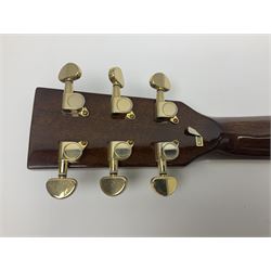 Ozark Dobro chromium plated on brass National style resonator guitar with foliate engraving L98cm; in Ritter soft carrying case