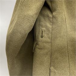 British M22 khaki tunic for the Hampshire Regiment with WW1 trio ribbon bar