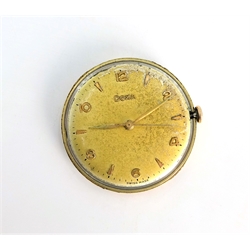  Gentleman's Doxa 14ct gold wristwatch Swiss hallmark c.1940's  