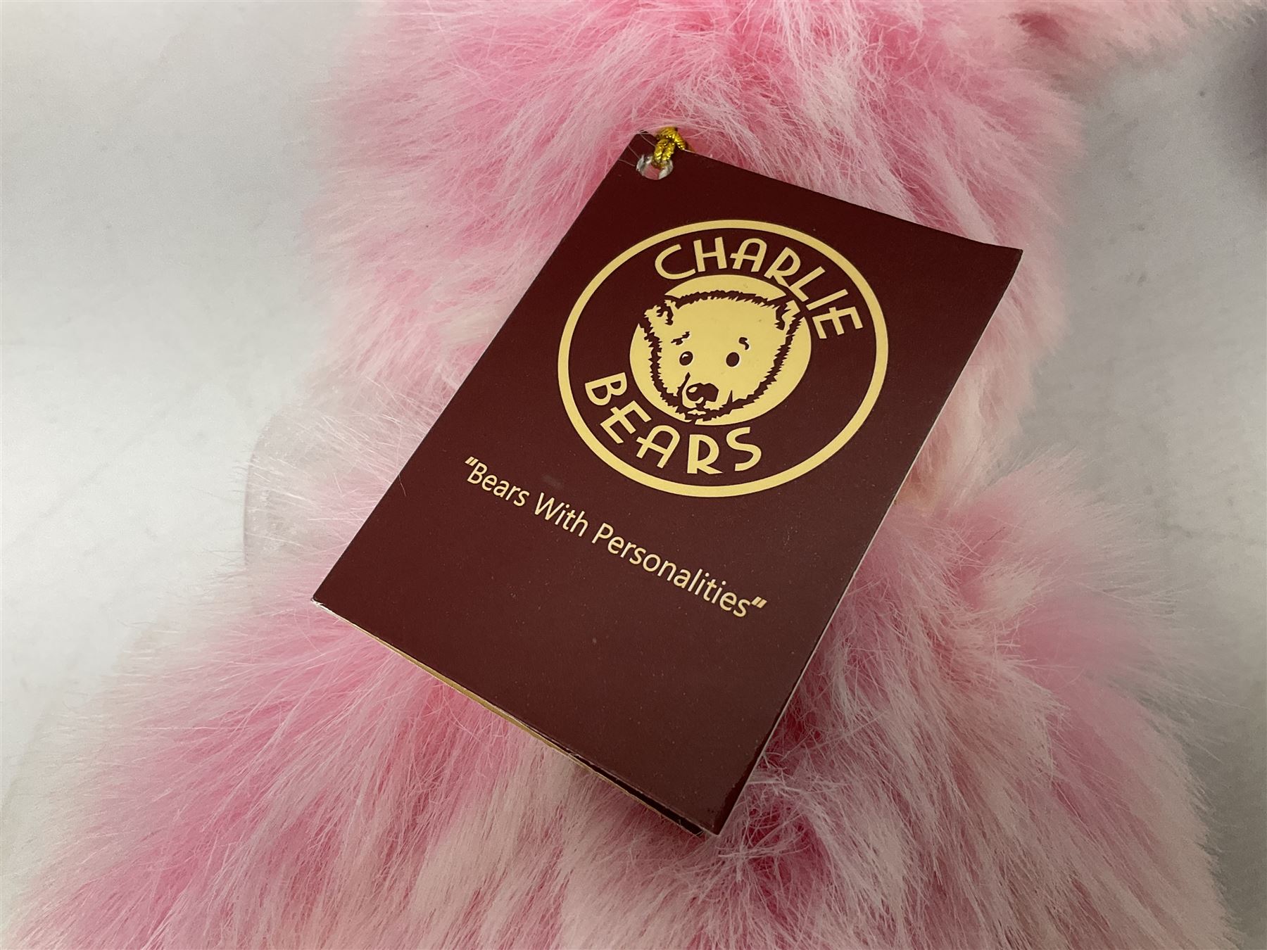 Charlie Bears rabbits - 'Pear Drop' CB2052340; 'Mila' CB2060050; and 'Dew Drop' CB2052350; all with labels (3)