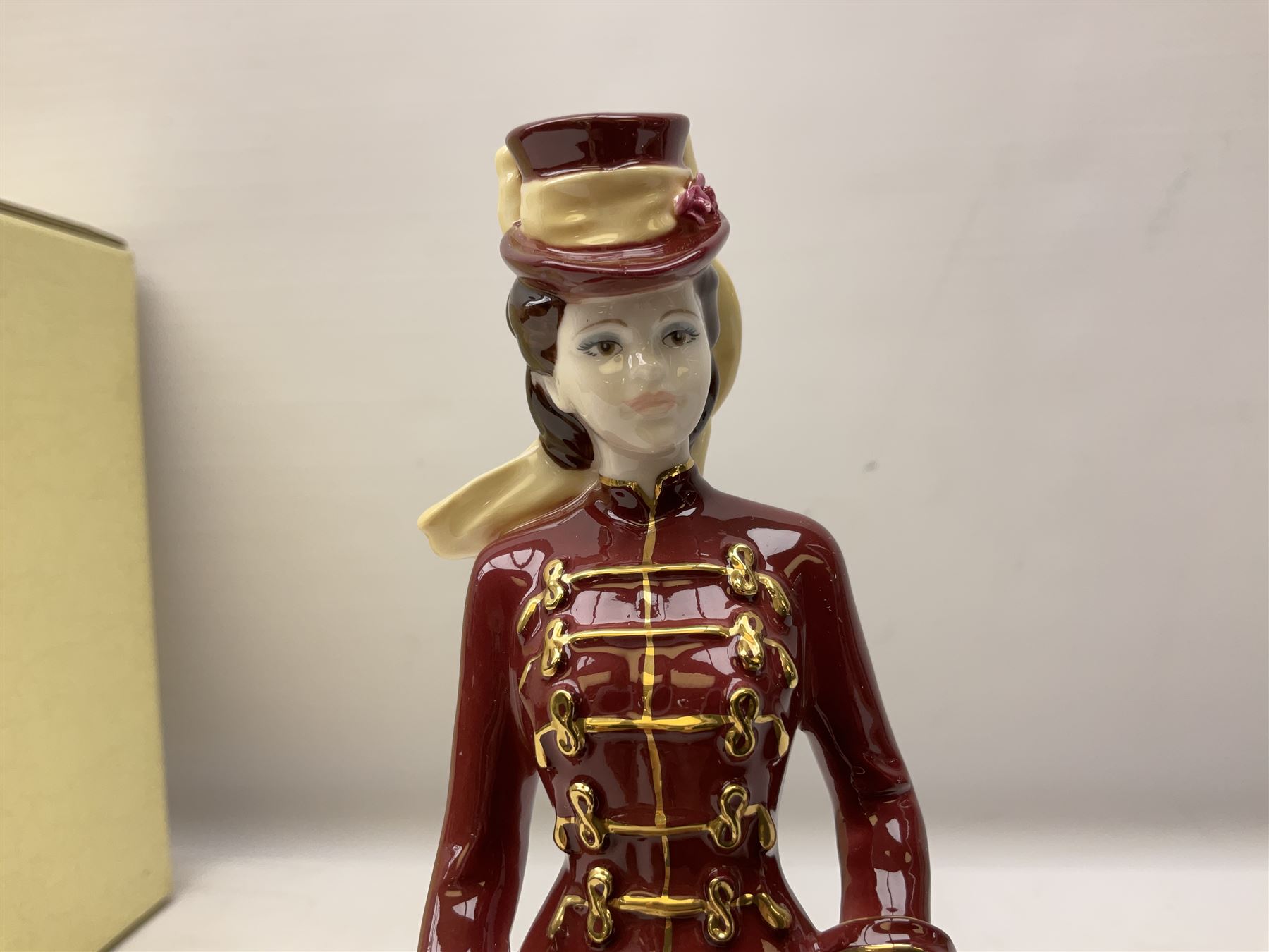 Two limited edition Coalport Sporting Pastimes figures, comprising The Rider and The Skater, both boxed with certificates