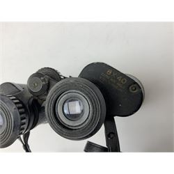 Three pairs of binoculars comprising Aitchison London 'The Owl', GreenKat 8x40 and Pentax 8x24