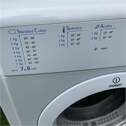 Indesit IDV 75 vented tumble dryer - THIS LOT IS TO BE COLLECTED BY APPOINTMENT FROM DUGGLEBY STORAGE, GREAT HILL, EASTFIELD, SCARBOROUGH, YO11 3TX