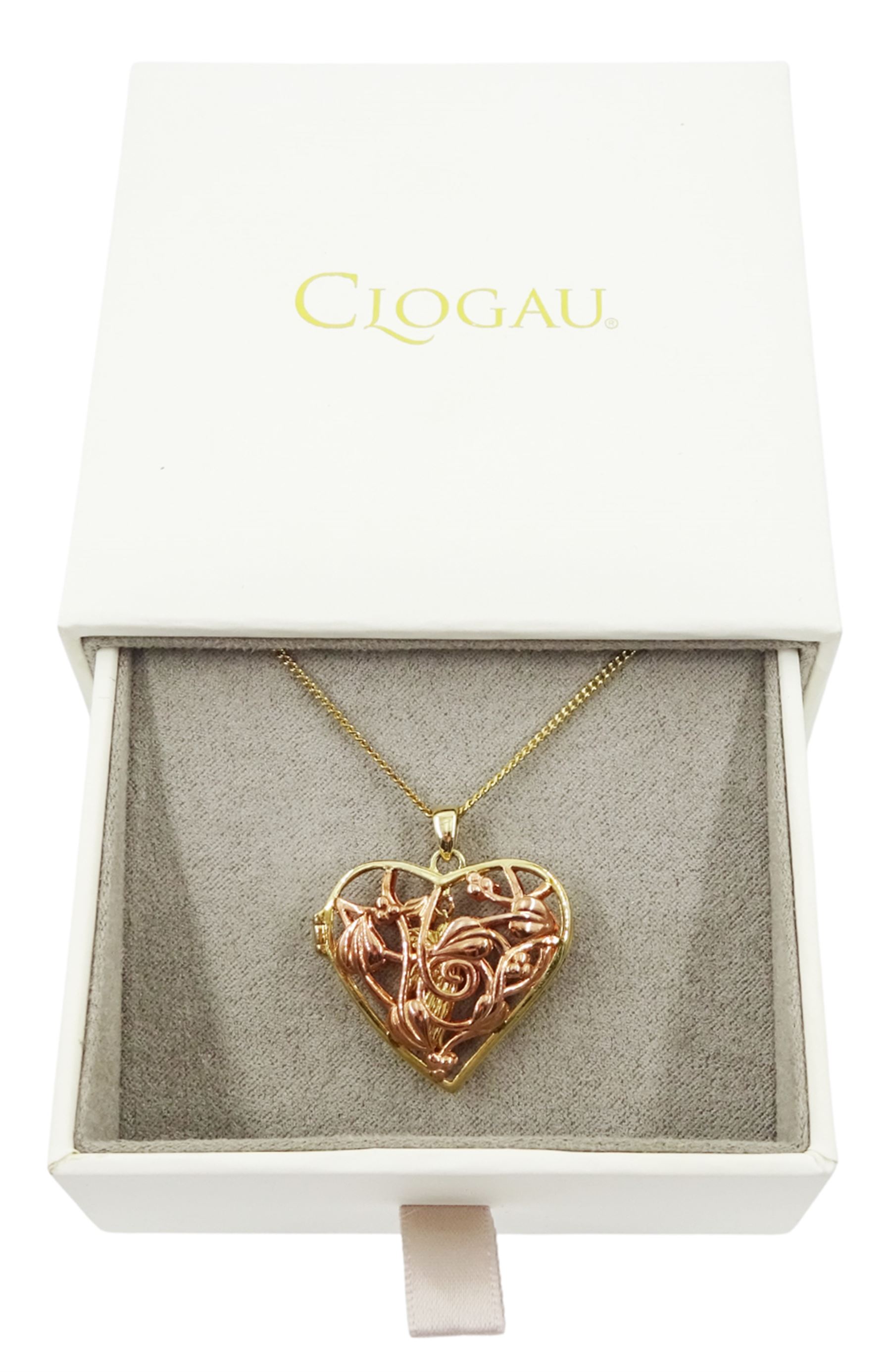 Tree of Life® Heart Silver Pendant – Clogau