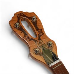 Musima five string banjo, made in German Democratic Republic