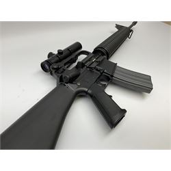 Parker Hale (Bremmer) SAR 15 .22 cal.LR semi-automatic LB000103 rifle with extra magazine and photocopied paperwork, serial no.8448587, L100.5cm overall SECTION 1 FIREARMS CERTIFICATE REQUIRED