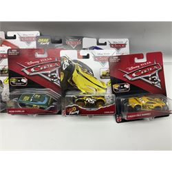 Disney Pixar 'Cars' - thirty-four Mattel carded die-cast models; all in unopened blister packs (34)