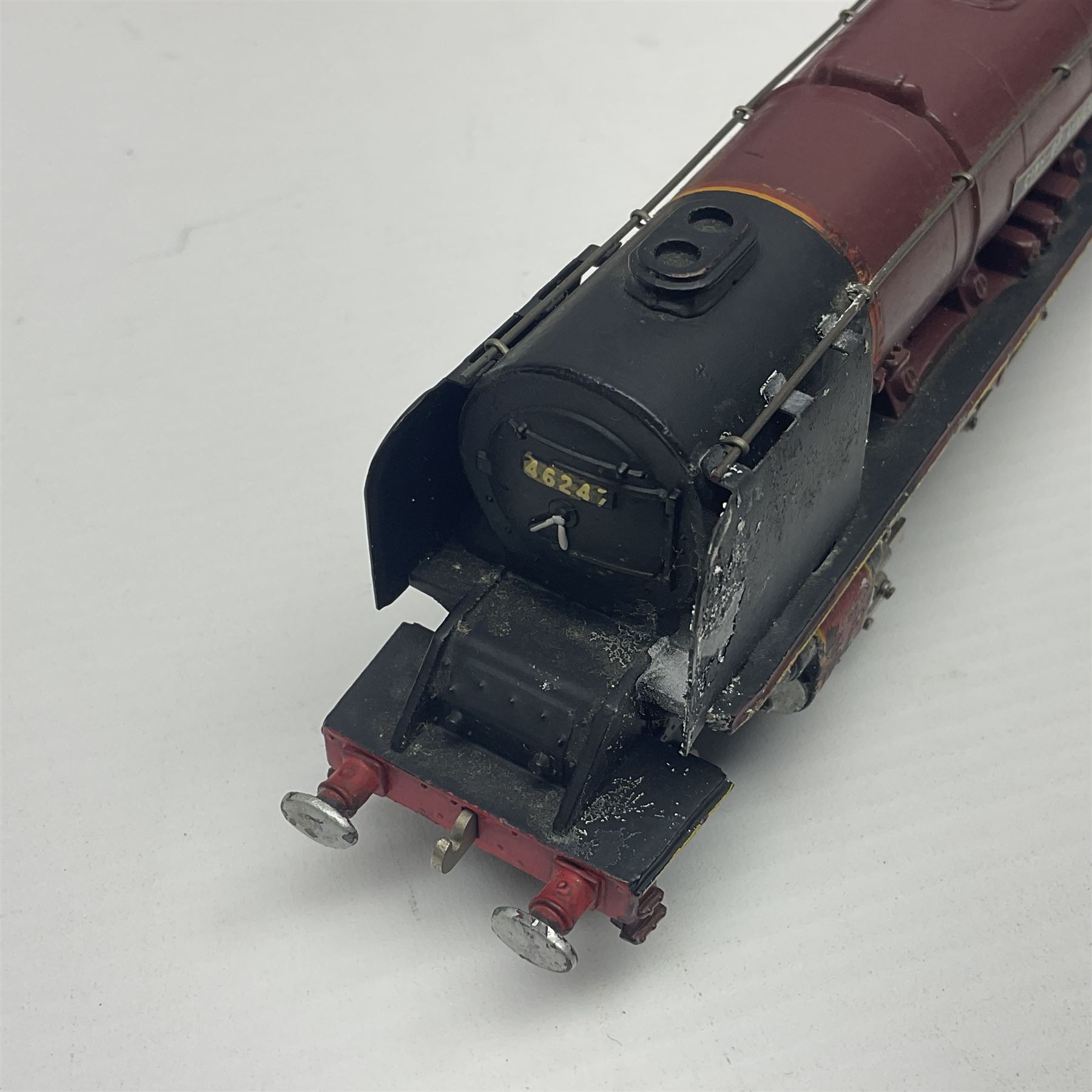 Hornby Dublo - 3-rail LMR Duchess Class 4-6-2 locomotive ‘City of Liverpool’ no. 46247 in BR maroon, with tender; in original blue box with instructions 