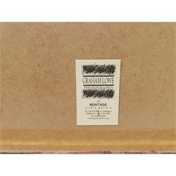 Graham Lowe (British Contemporary): 'Wave I & II - Sandsend', pair photographic prints signed and titled on the mount 13cm x 16cm (2)