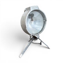 Bullfinch Lighting - collection of four gas floodlights on tripod bases (Small Stands)