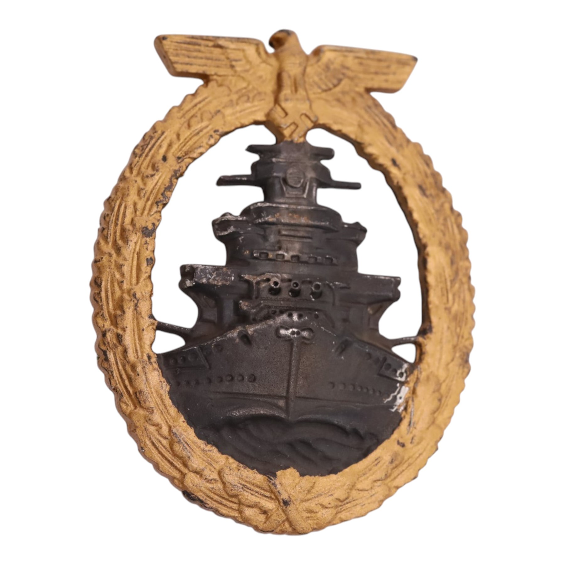 WWII German Third Reich Kriegsmarine High Seas Fleet Badge