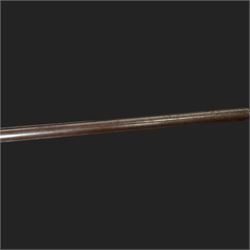 William Moore & Grey, 10 bore double trigger hammer gun, side by side double barrel with 81.5cm (32