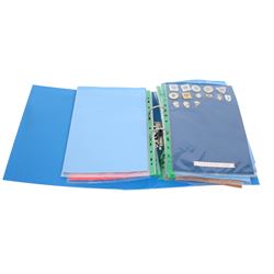 Rugby League club enamel badge collection, from teams including Bradford, Castleford, Huddersfield, Hull FC, Leeds, Leigh, St Helens, Salford, Wakefield, Wigan, York, Batley, Barrow, Bramely, Dewsbury, Featherstone, Halifax, Hunslet, Keighley, Oldham, Rochdale, Sheffield, Widnes, Workington, etc, all circa 2021, housed in two folders, (approximately 250)