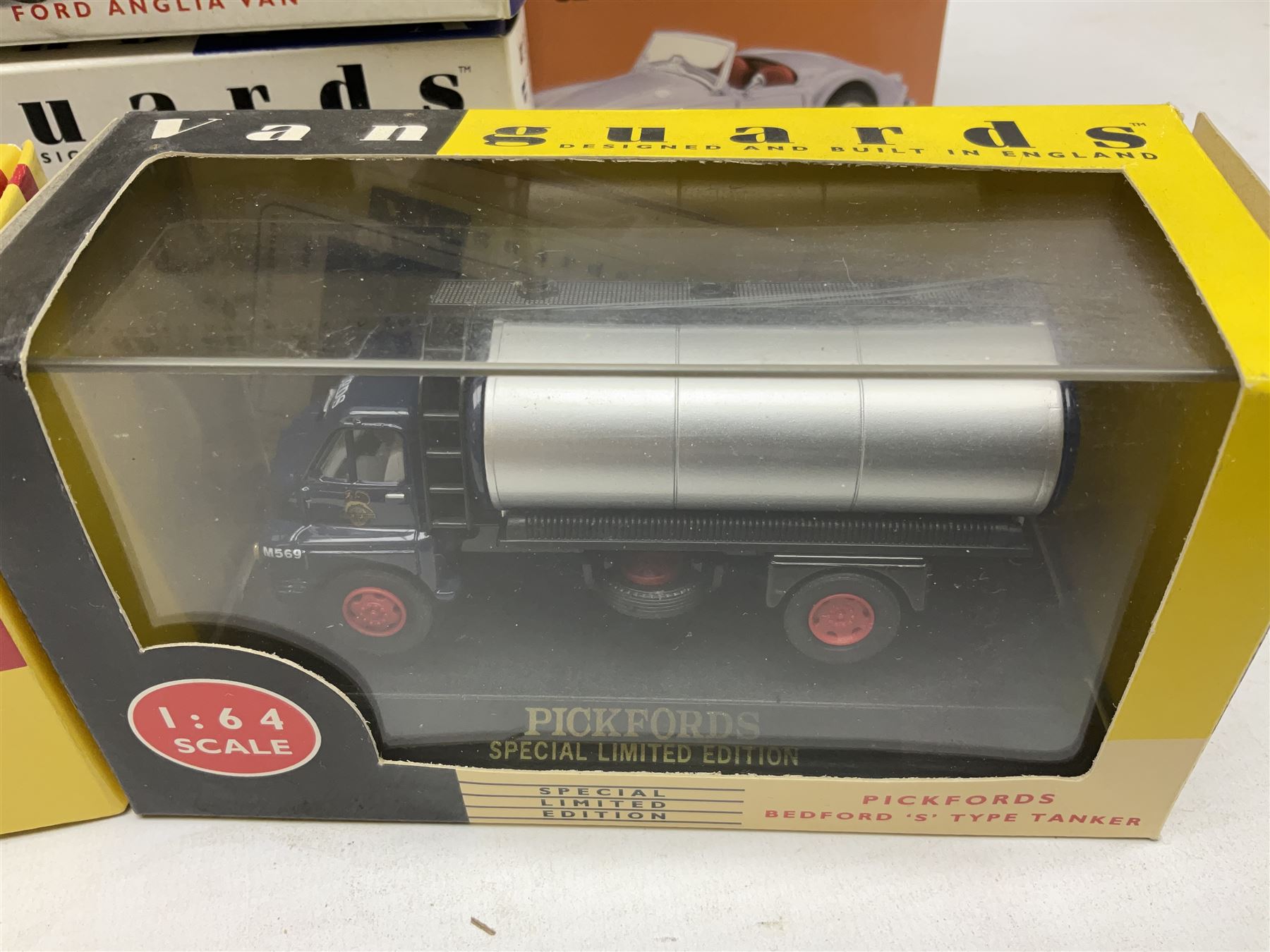 Twenty Lledo Vanguards die-cast models, mostly 1:43 scale including four 1950's - 1960's Classic Commercial Vehicles, seven Limited Editon, three Special Limited Editon, three Exclusive Members Diecast Models and three others (20)