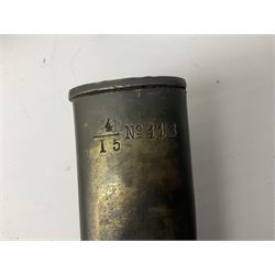 Early 20c Swedish 6.5mm bolt-action service rifle inscribed Carl Gustafs Stads Gevarsfaktori 1904; with 74cm barrel and original Model 1896 knife bayonet with scabbard No.149918 L149cm overall. Deactivated to early specification so requires re-deactivation to modern standards SECTION 1 RFD ONLY