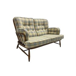 Ercol - 'Jubilee' two seat sofa 