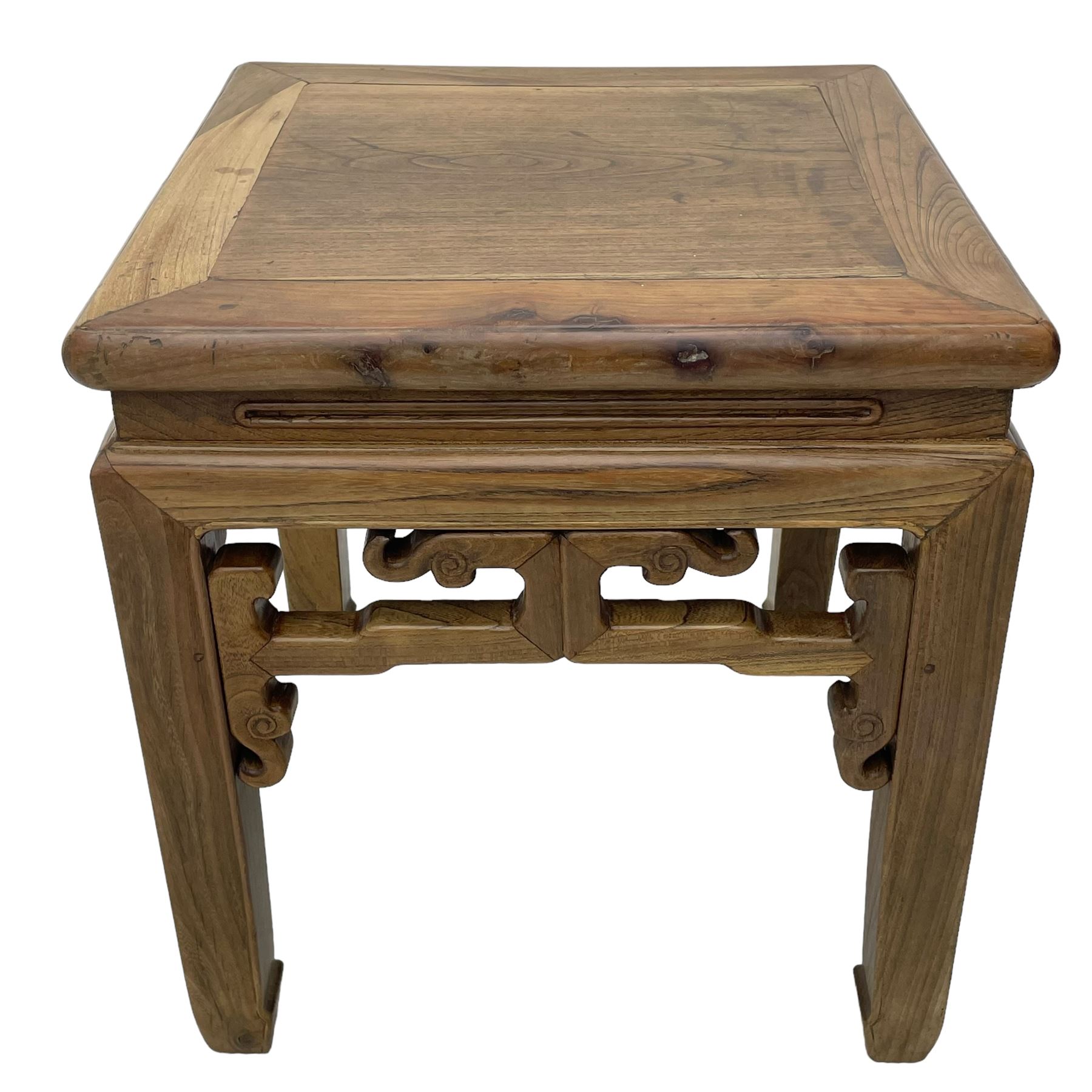Walnut Side Table From Shanxi - Early 20thC Walnut Side Table From Shanxi - Early 20thC