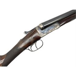 Spanish AYA 12-bore double barrel side-b