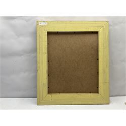 Attrib. Vilmos Huszár  (Hungarian 1884-1960): Geometric Composition, oil on board signed and dated '20, 41cm x 33cm
Notes:  Huszár born in Budapest, emigrated to The Netherlands in 1905, settling first in Voorburg, where he was one of the founder members of the art movement De Stijl. . He was influenced by Cubism and Futurism