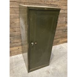 Art Metal Steel Office Furniture - mid-20th century lockable cupboard