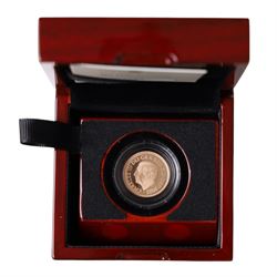 King Charles III 2025 gold proof half sovereign coin, cased and boxed with certificate